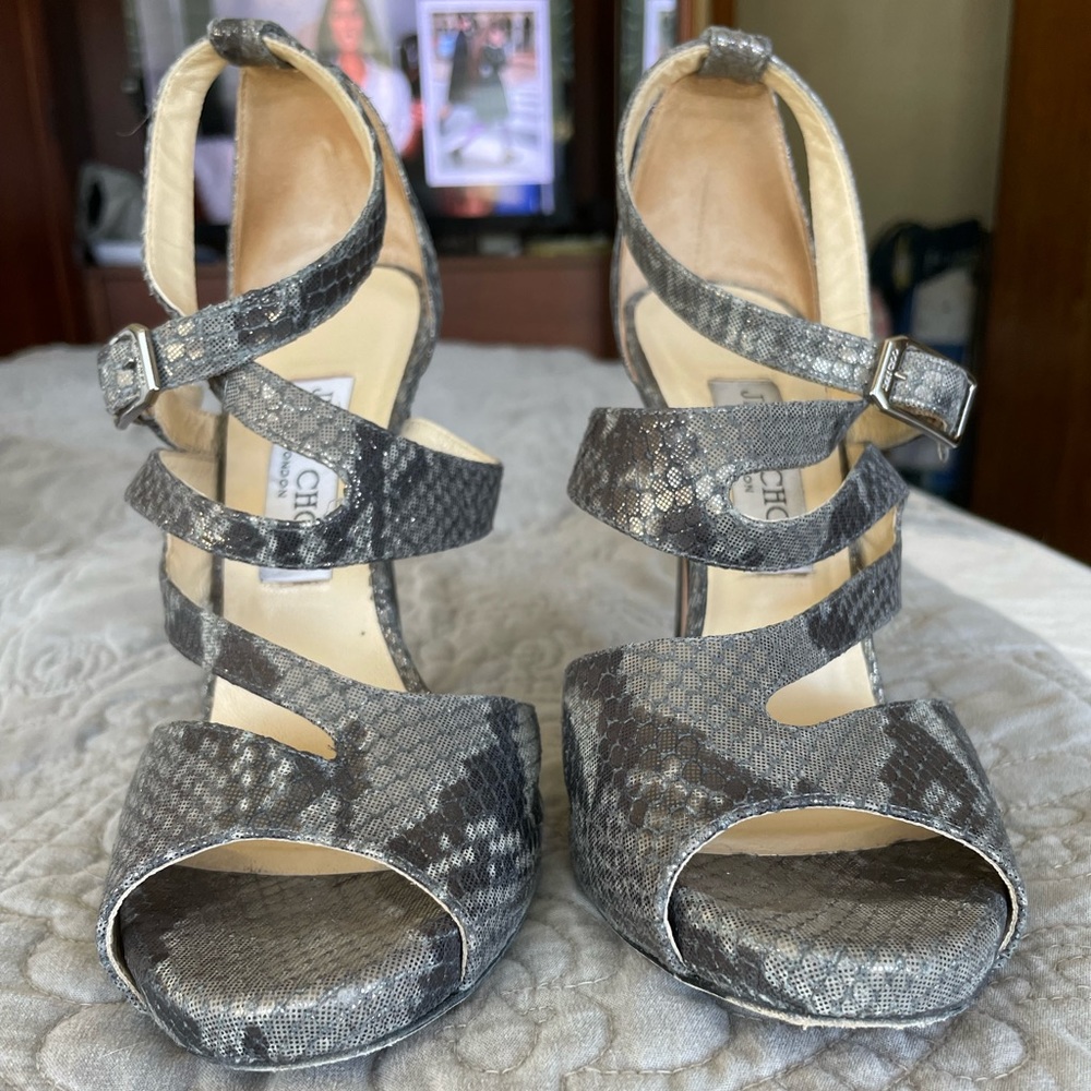 Jimmy Choo Gray Heels